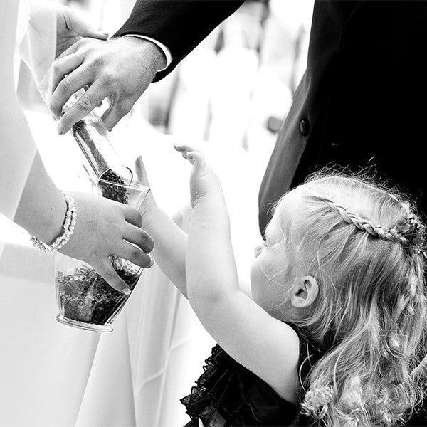 Blending your Families with Unity in Glass.  A unique, beautiful, and lasting family heirloom.