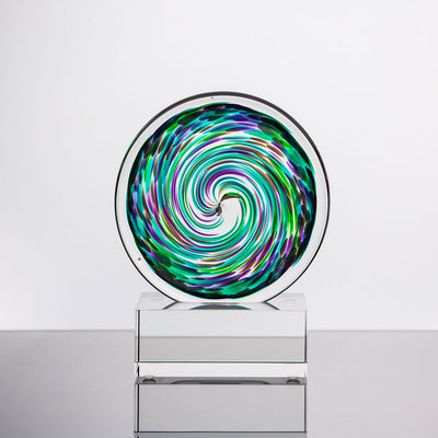 Unity in Glass Engraved Aurora Package