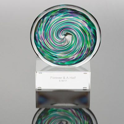 Unity in Glass Engraved Aurora Package