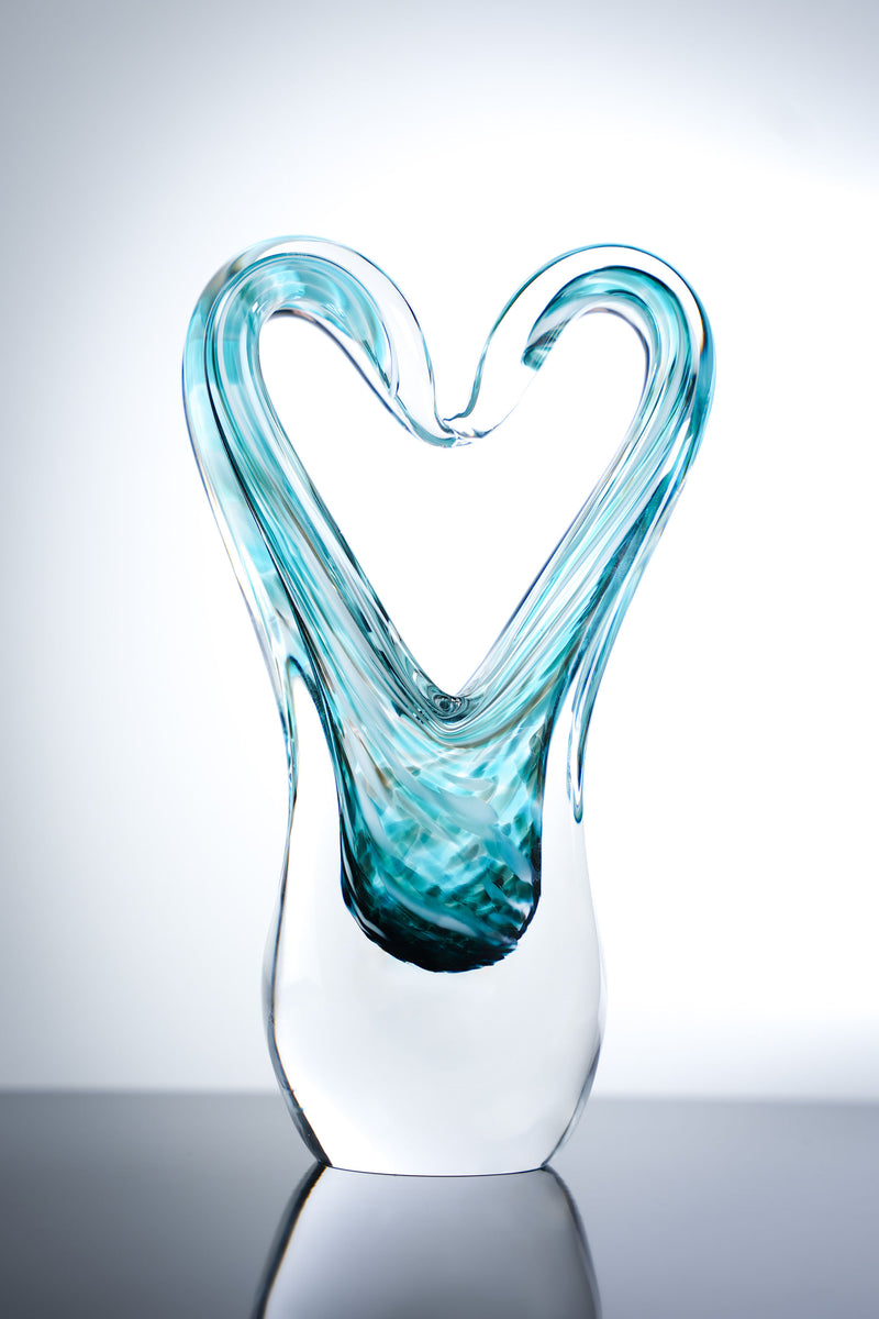 Unity In Glass Examples Unity in Glass Sweetheart Sculpture Package - Unity In Glass®