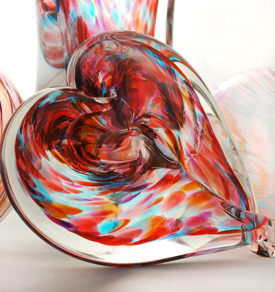 Unity in Glass Heart-shaped Paperweight Package