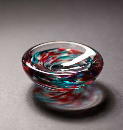 Optional Ring Bowl by Unity in Glass
